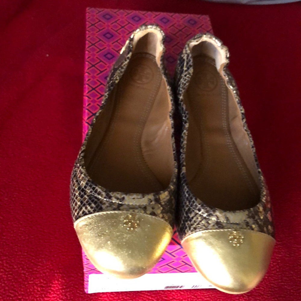 BNIB Tory Burch York Ballet Flat Shoes